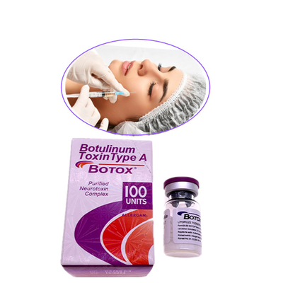 Rimpelvermindering 100 Eenheden Allergan Botox Injectie Verwijdert Gezichtsvlekken